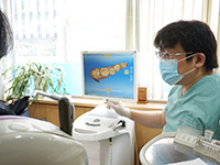 虫歯に汚染された歯髄の除去
